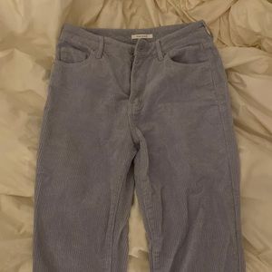 Light purple PacSun corduroy mom jeans size 27